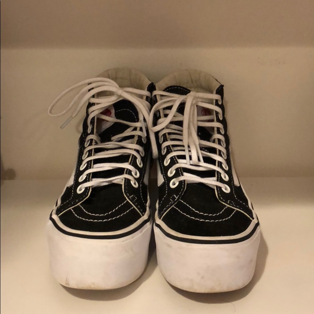 Van Platform Hightop Classic Sneakers